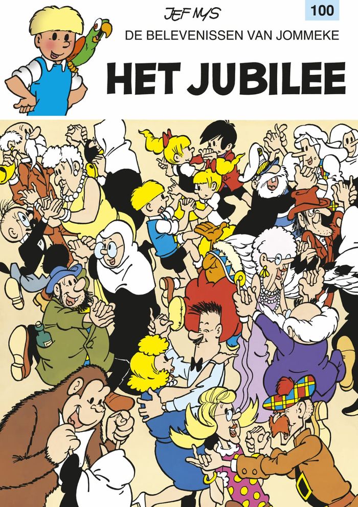 Couverture du livre « JOMMEKE STRIP T100 JUBILEE (HET) » de /nys, librairie Les Contes Infusés à Corte