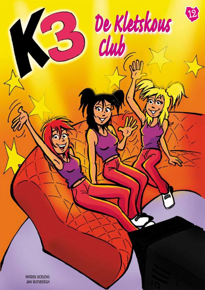 Couverture du livre « K3 T12 KLETSKOUSCLUB (DE) » de Roelens/ruysbergh, librairie Les Contes Infusés à Corte