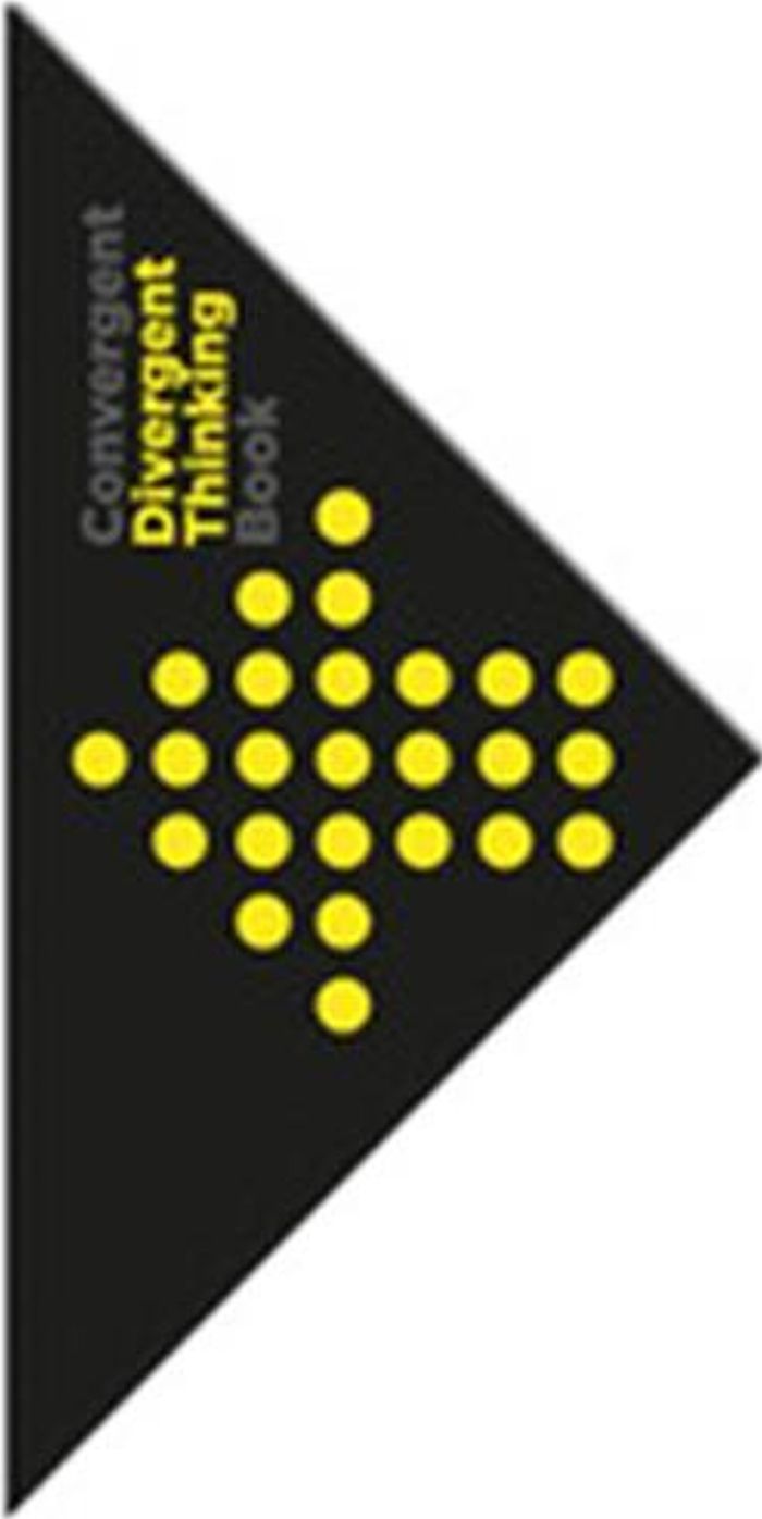 Couverture du livre « THE DIVERGENT AND CONVERGENT THINKING BOOK /ANGLAIS » de Dorte Nielsen, librairie Les Contes Infusés à Corte