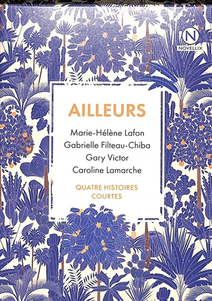 Couverture du livre « Ailleurs : quatre histoires courtes » de Marie-Hélène Lafon, librairie Les Contes Infusés à Corte