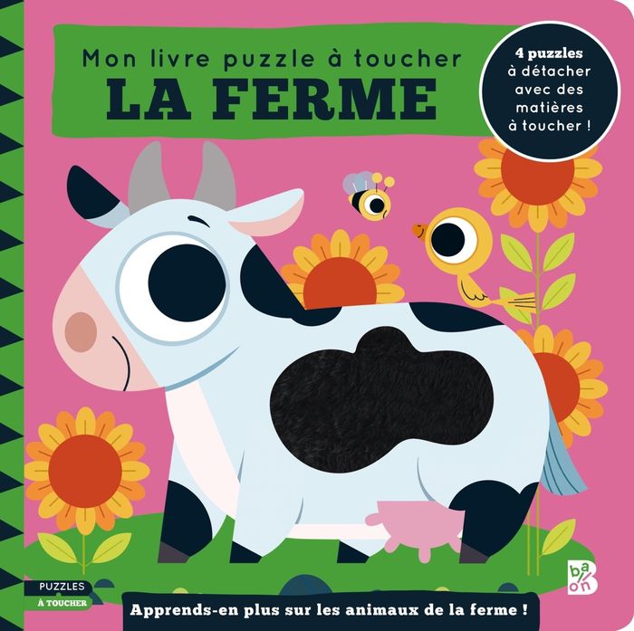 Couverture du livre « La ferme : apprends-en plus sur les animaux de la ferme ! » de Collectif, librairie Les Contes Infusés à Corte