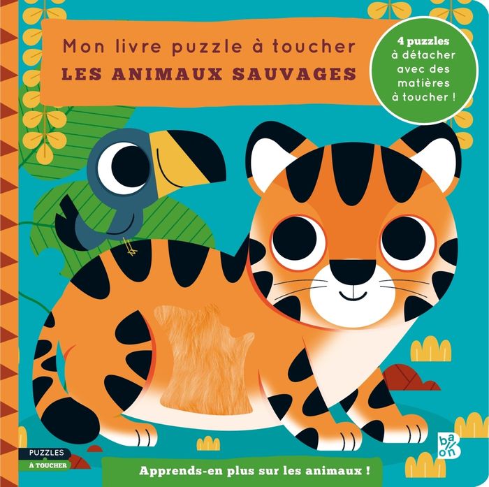 Couverture du livre « Les animaux sauvages : apprends-en plus sur les animaux ! » de Collectif, librairie Les Contes Infusés à Corte