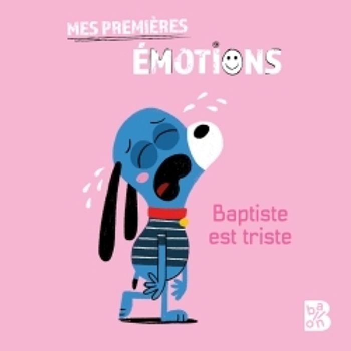 Couverture du livre « Baptiste est triste », librairie Les Contes Infusés à Corte