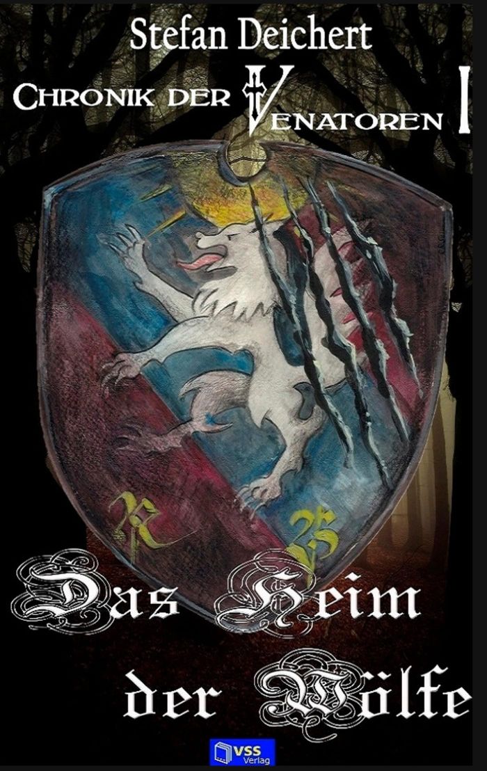 Couverture du livre « DAS HEIM DER WOLFE - CHRONIK DER VENATOREN I » de Stefan Deichert, librairie Les Contes Infusés à Corte