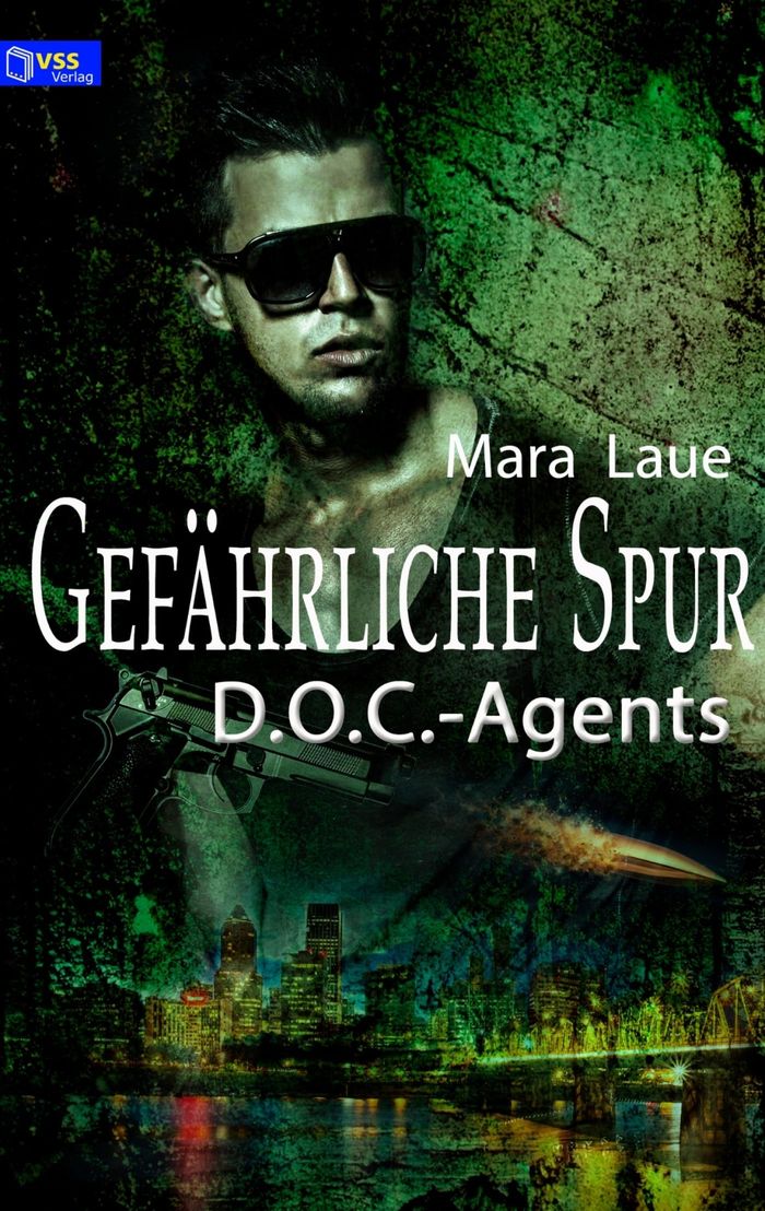 Couverture du livre « GEFAHRLICHE SPUR - D.O.C. - AGENTS 02 » de Mara Laue, librairie Les Contes Infusés à Corte