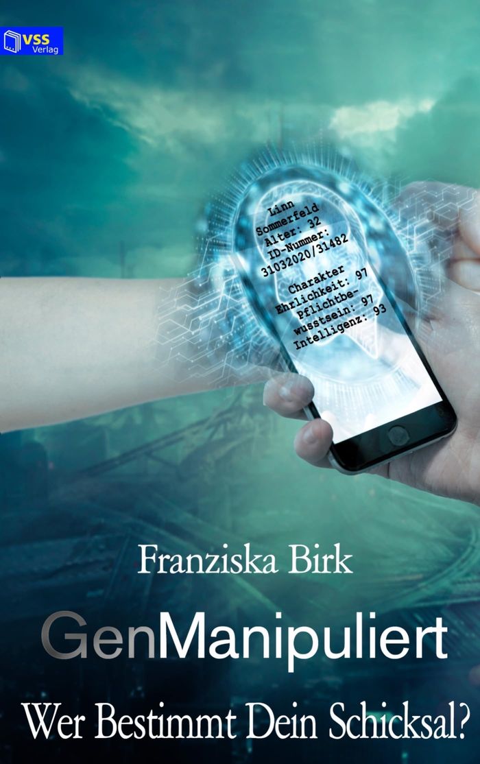 Couverture du livre « GENMANIPULIERT - WER BESTIMMT DEIN SCHICKSAL? » de Franziska Birk, librairie Les Contes Infusés à Corte