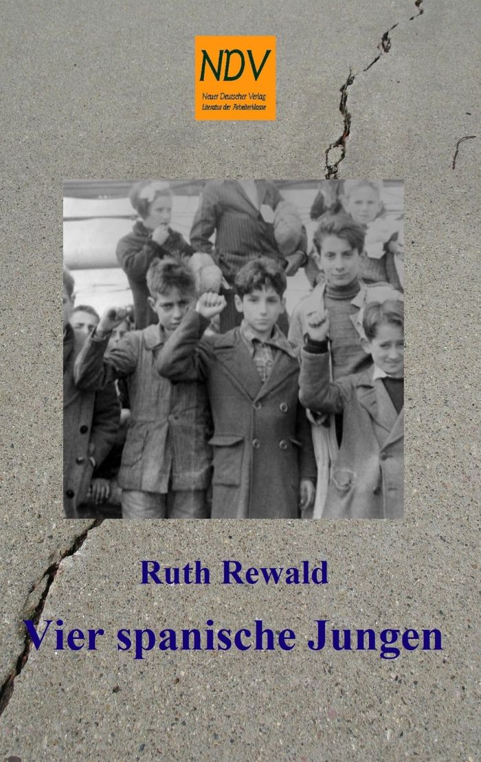 Couverture du livre « VIER SPANISCHE JUNGEN » de Ruth Rewald, librairie Les Contes Infusés à Corte