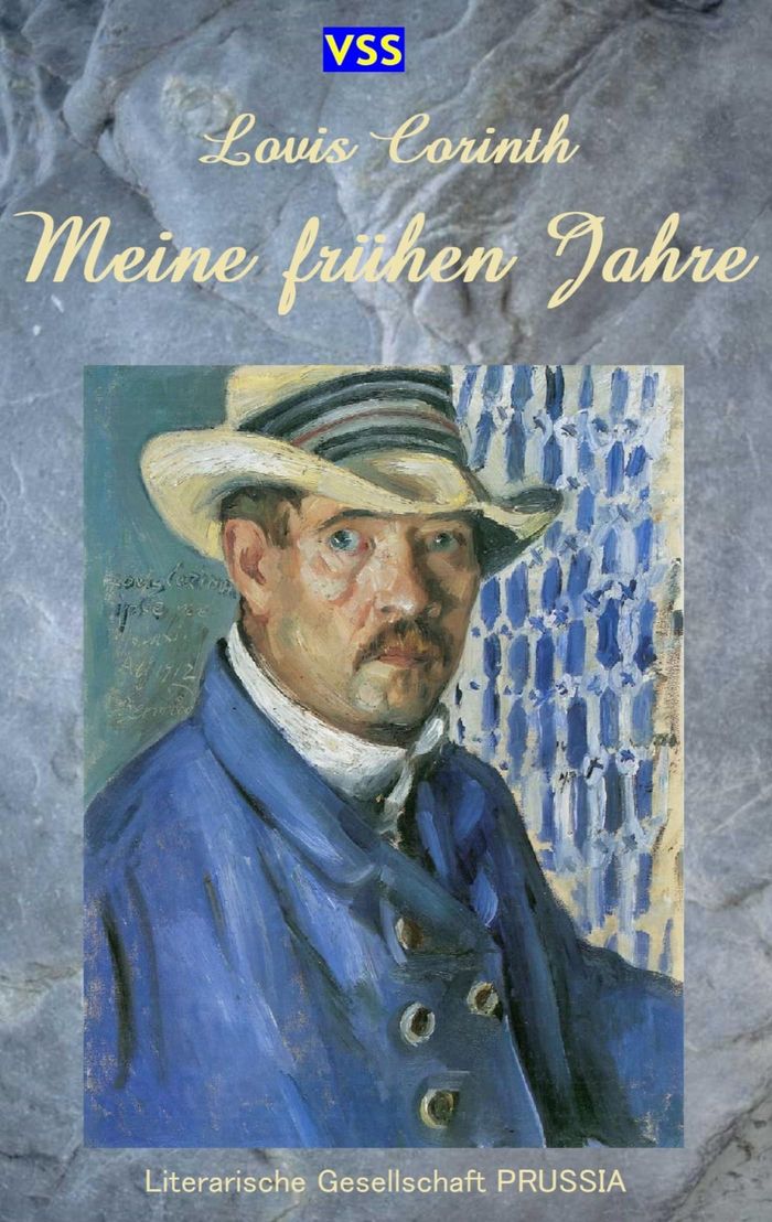 Couverture du livre « MEINE FRUHEN JAHRE » de Lovis Corinth, librairie Les Contes Infusés à Corte