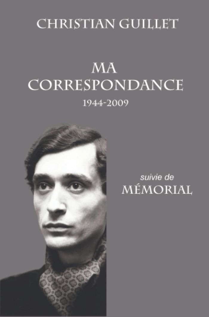 Couverture du livre « MA CORRESPONDANCE - SUIVIE DE MEMORIAL », librairie Les Contes Infusés à Corte