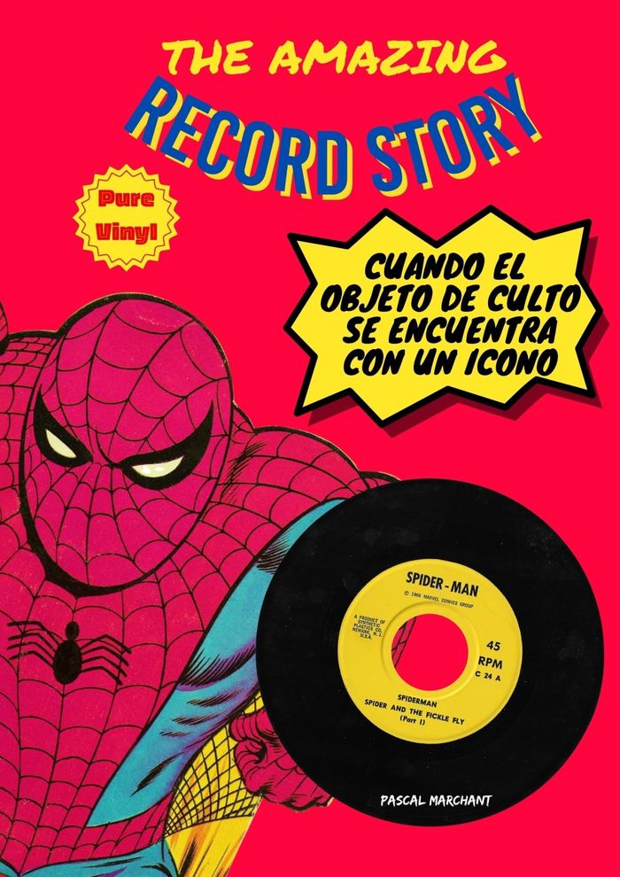 Couverture du livre « THE AMAZING RECORD STORY - CUANDO EL OBJETO DE CULTO SE ENCUENTRA CON UN ICONO », librairie Les Contes Infusés à Corte