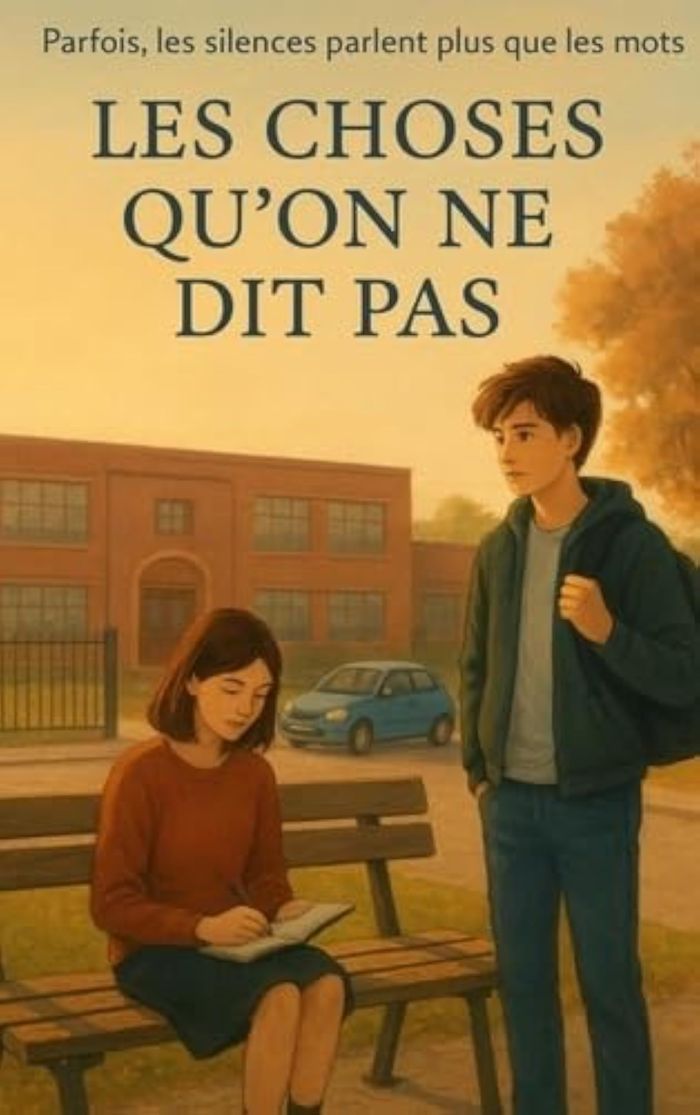 Couverture du livre « LES CHOSES QU'ON NE DIT PAS - PARFOIS, LES SILENCES PARLENT PLUS QUE LES MOTS », librairie Les Contes Infusés à Corte