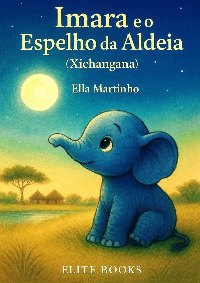 Couverture du livre « IMARA O ESPELHO DA ALDEIA - XICHANGANA » de Ella Martinho, librairie Les Contes Infusés à Corte