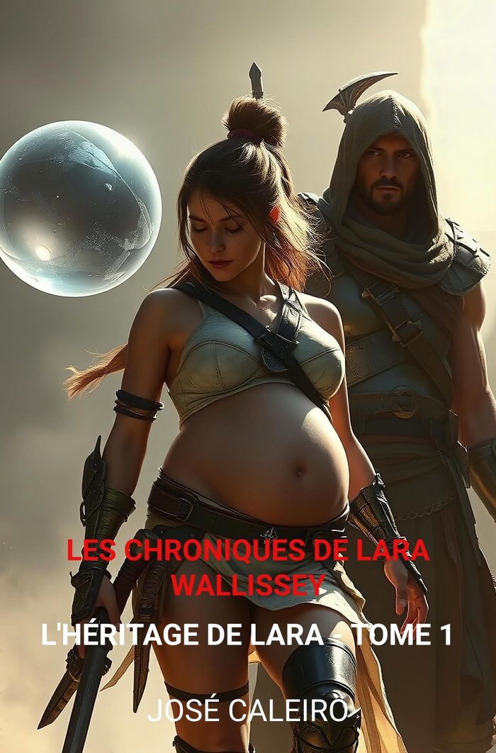 Couverture du livre « LES CHRONIQUES DE LARA WALLISSEY - L'HERITAGE DE LARA - TOME 1 » de Jose Caleiro, librairie Les Contes Infusés à Corte