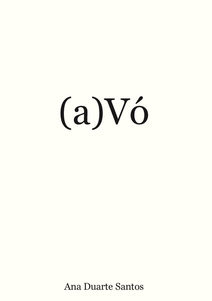 Couverture : (A)VO