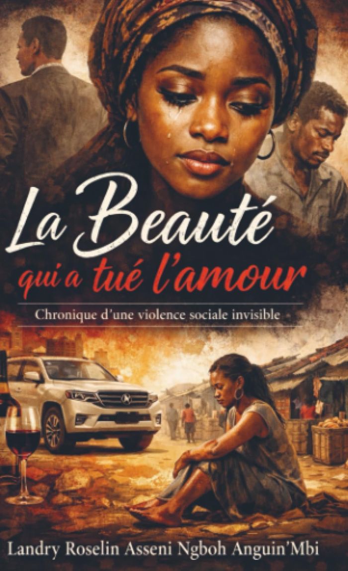 Couverture du livre « LA BEAUTE QUI A TUE L'AMOUR. - CHRONIQUE D'UNE VIOLENCE SOCIALE INVISIBLE. » de Asseni Ngboh Anguin', librairie Les Contes Infusés à Corte
