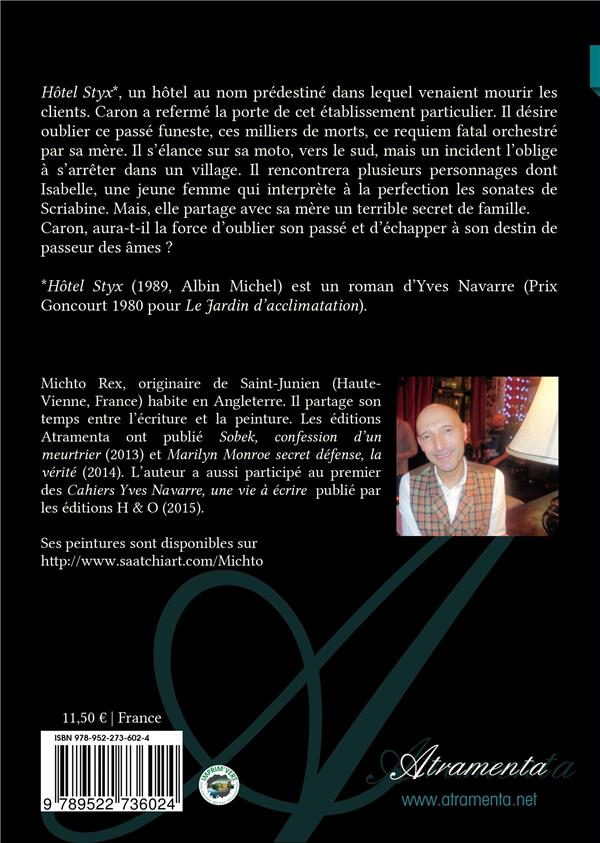 Quatrième de couverture de « CARON, REQUIEM POUR DES FEUILLES MORTES »