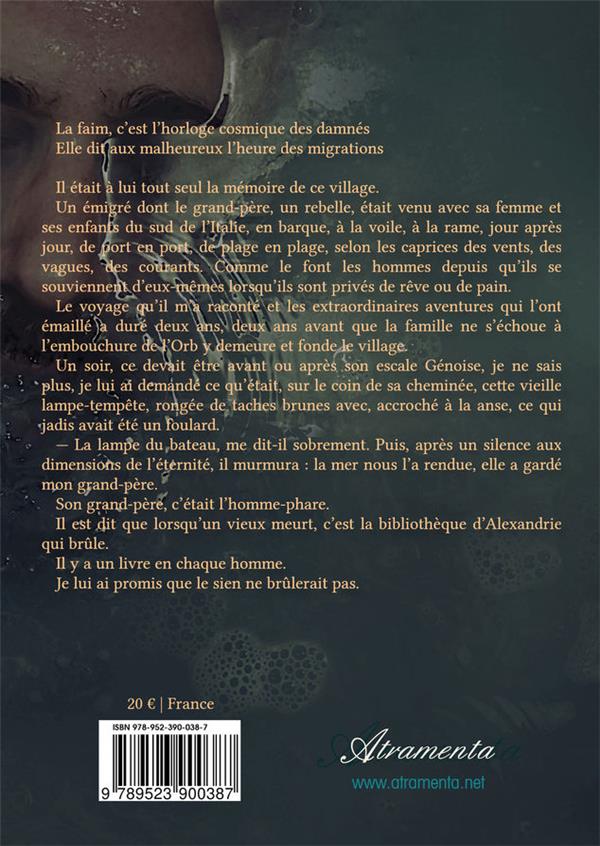 Quatrième de couverture de « L'HOMME PHARE »