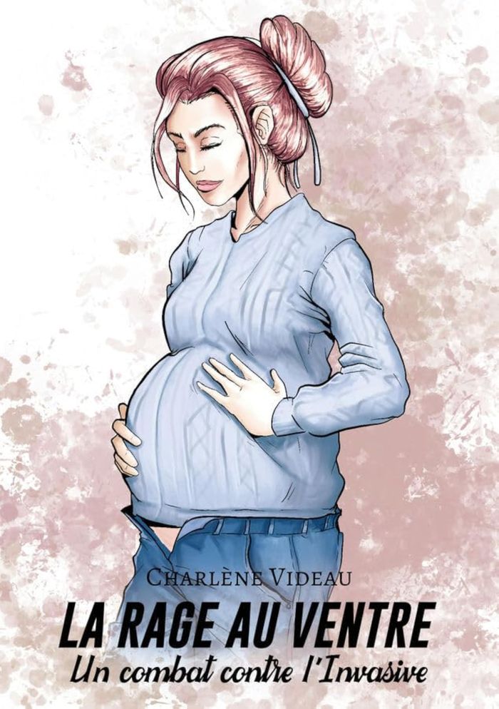 Couverture du livre « LA RAGE AU VENTRE - UN COMBAT CONTRE L INVASIVE » de Charlene Videau, librairie Les Contes Infusés à Corte