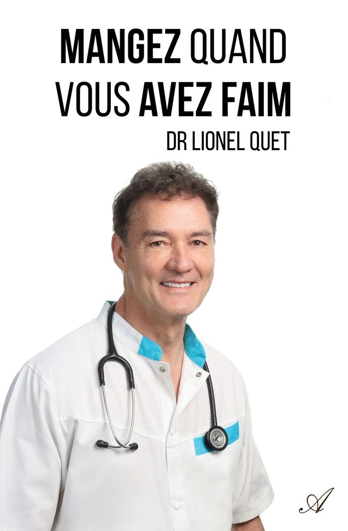Couverture du livre « MANGEZ QUAND VOUS AVEZ FAIM » de Lionel Quet, librairie Les Contes Infusés à Corte