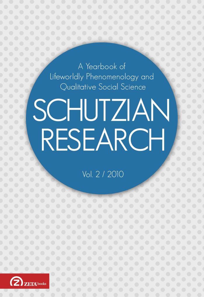 Couverture du livre « SCHUTZIAN RESEARCH 2/2010 », librairie Les Contes Infusés à Corte
