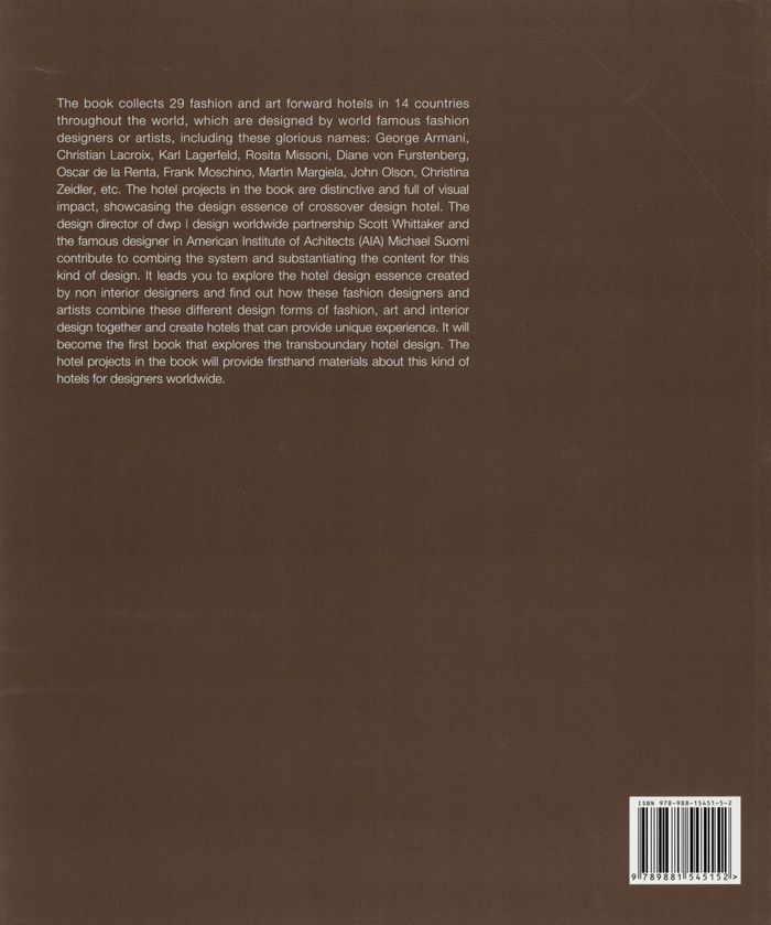 Quatrième de couverture de « HOTELS : BETWEEN THE LINES »