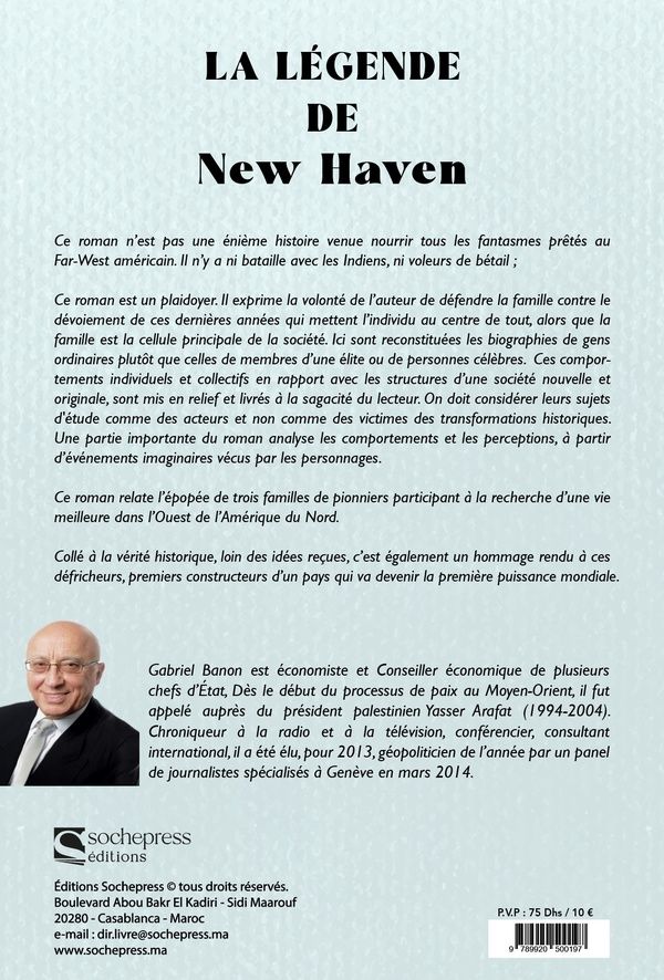 Quatrième de couverture de « LA LEGENDE DE NEW HAVEN »