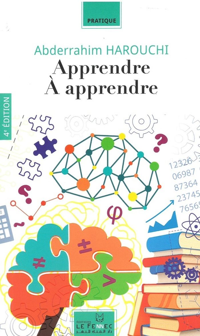 Couverture du livre « APPRENDRE A APPRENDRE » de Abderrahim Harouchi, librairie Les Contes Infusés à Corte