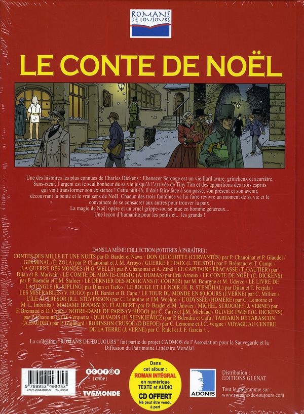 Quatrième de couverture de « LE CONTE DE NOEL »
