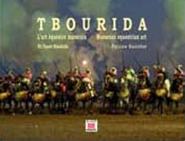Couverture du livre « TBOURIDA L'ART EQUESTRE MARO » de Xxx, librairie Les Contes Infusés à Corte