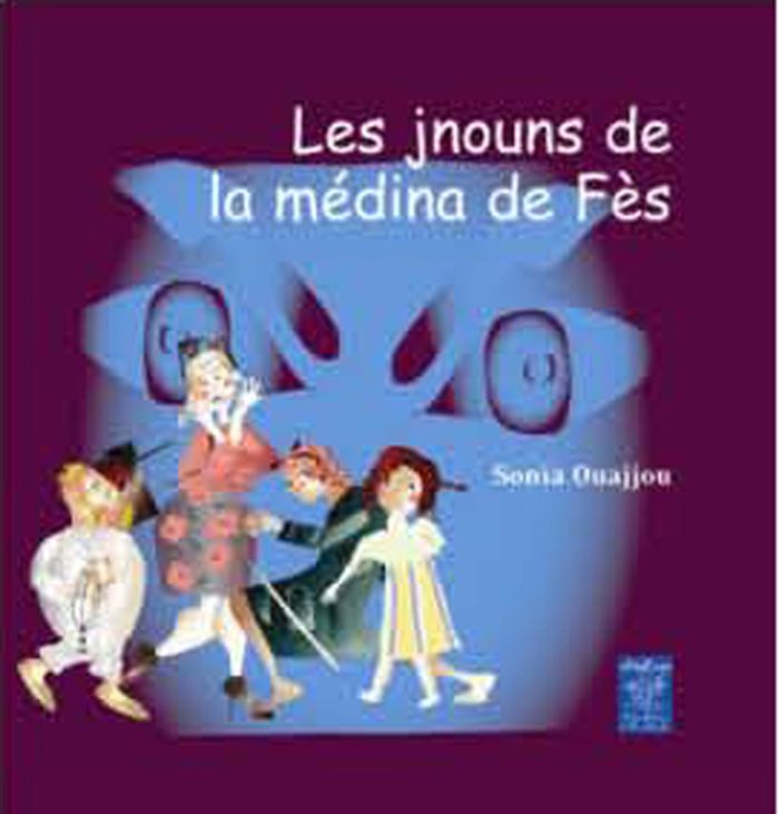 Couverture du livre « JNOUNS DE LA MEDINA DE FES LE » de Xxx, librairie Les Contes Infusés à Corte