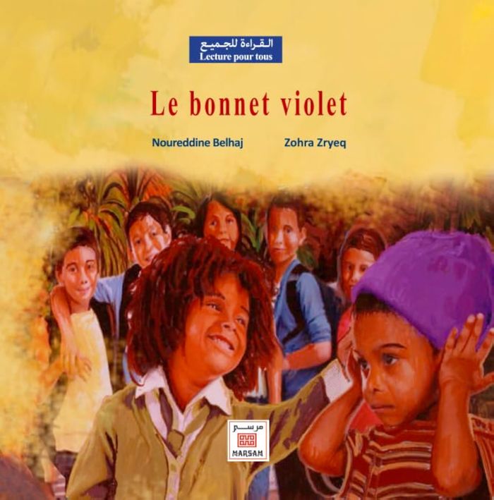 Couverture du livre « BONNET VIOLET LE » de Xxx, librairie Les Contes Infusés à Corte