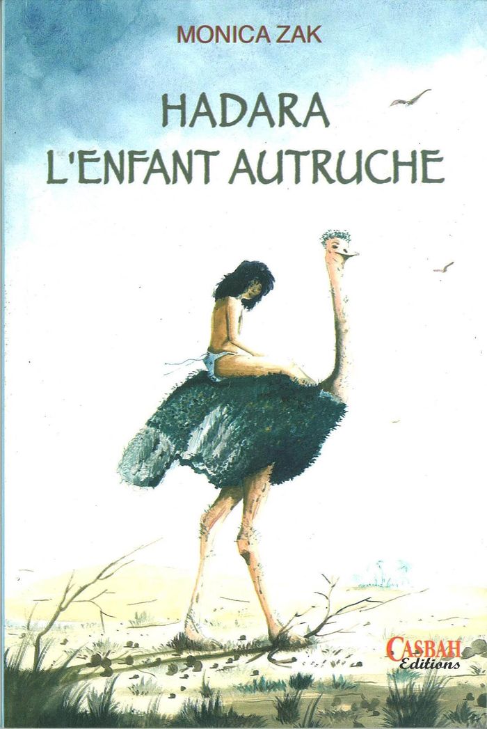 Couverture du livre « HADARA LENFANT AUTRUCHE » de Xxx, librairie Les Contes Infusés à Corte