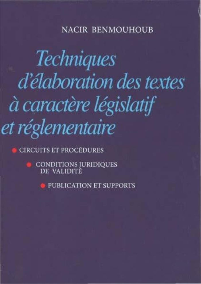 Couverture du livre « TECHNIQUES DELABORATION DES T », librairie Les Contes Infusés à Corte