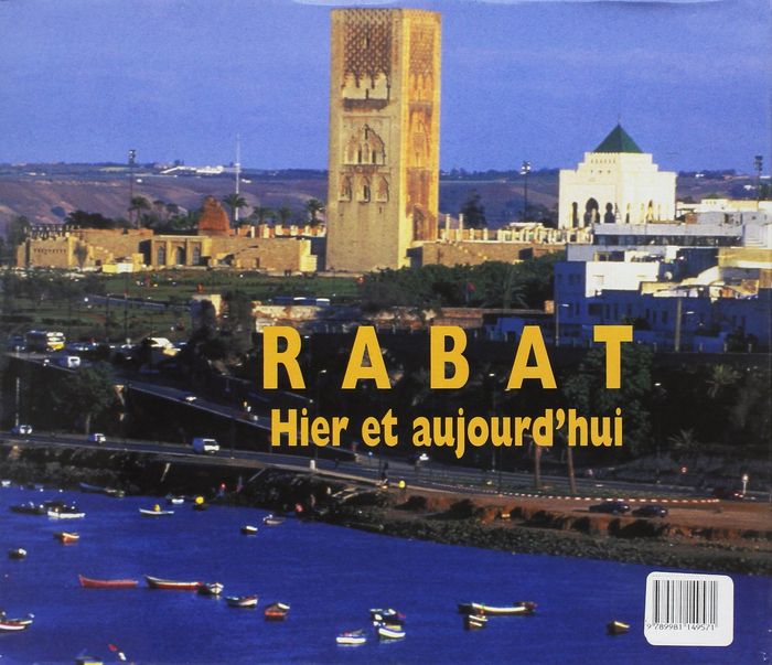 Couverture du livre « RABAT HIER ET AUJOURDHUI » de Xxx, librairie Les Contes Infusés à Corte