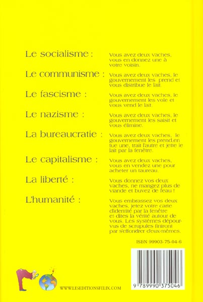 Quatrième de couverture de « LIVRE JAUNE N6 »