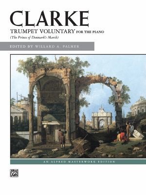 Couverture du livre « TRUMPET VOLUNTARY --- PIANO » de Jeremiah Clarke, librairie Les Contes Infusés à Corte