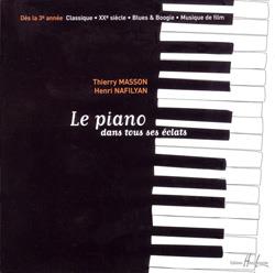 Couverture du livre « LE PIANO DANS TOUS SES ECLATS --- CD SEUL - AUDIO » de Masson/nafilyan, librairie Les Contes Infusés à Corte