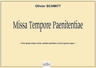 Couverture du livre « MISSA TEMPORE PAENITENTIAE C(ONDUCTEUR) » de Olivier Schmitt, librairie Les Contes Infusés à Corte