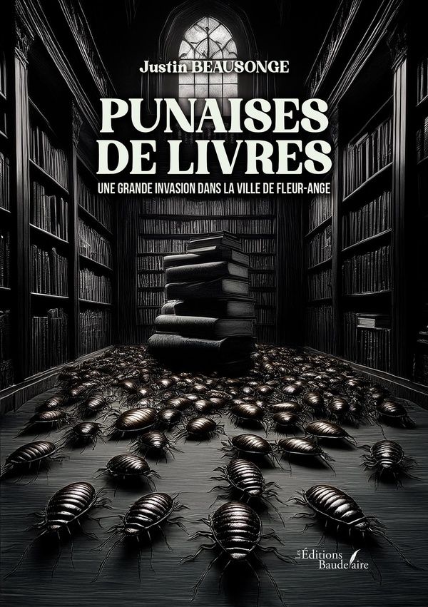 Couverture du livre « Punaises de livres : une grande invasion dans la ville de Fleur-Ange », librairie Les Contes Infusés à Corte