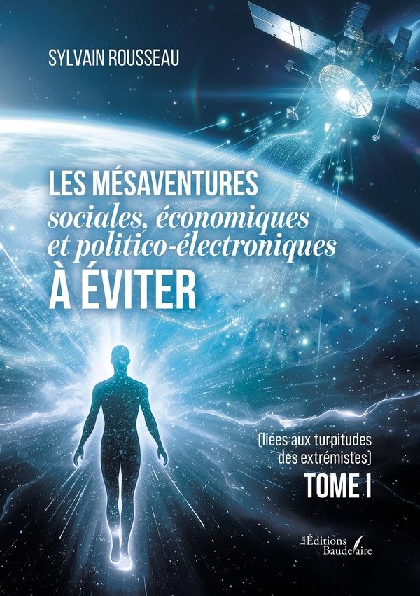 Couverture du livre « Les mésaventures sociales, économiques et politico-électroniques à éviter : (liées aux turpitudes des extrémistes) - tome I » de Sylvain Rousseau, librairie Les Contes Infusés à Corte