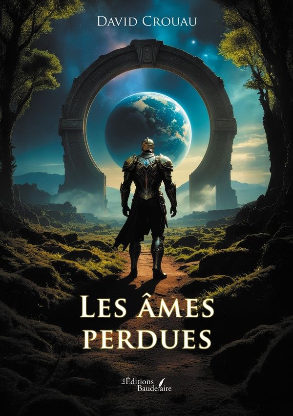 Couverture du livre « Les âmes perdues » de David Crouau, librairie Les Contes Infusés à Corte