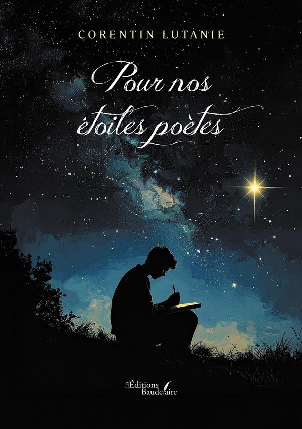 Couverture du livre « Pour nos étoiles poètes » de Corentin Lutanie, librairie Les Contes Infusés à Corte