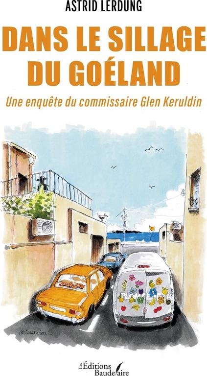 Couverture du livre « Dans le sillage du goéland », librairie Les Contes Infusés à Corte