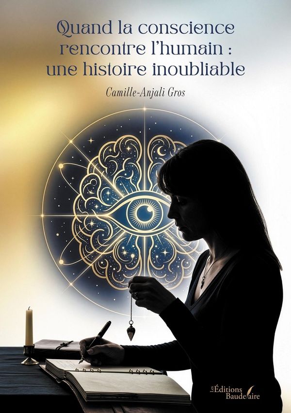 Couverture du livre « Quand la conscience rencontre l'humain, une histoire inoubliable », librairie Les Contes Infusés à Corte