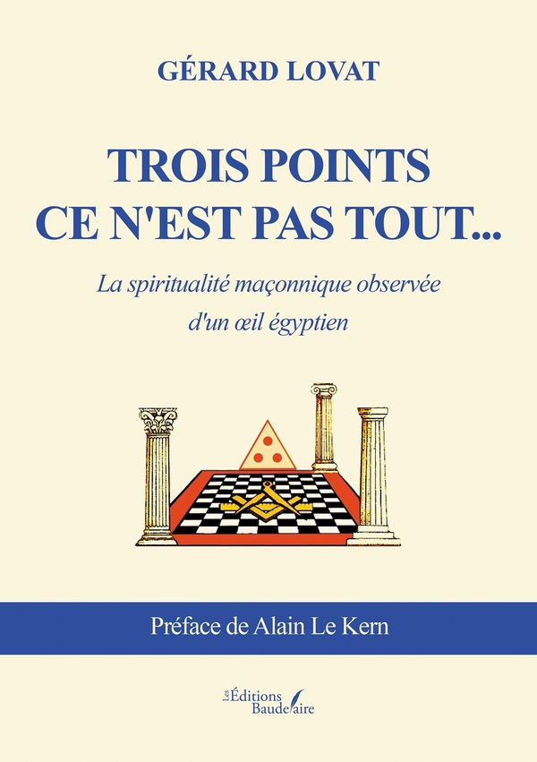 Couverture du livre « Trois points ce n'est pas tout... » de Gérard Lovat, librairie Les Contes Infusés à Corte