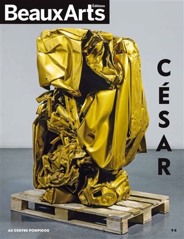 Couverture du livre « CESAR - AU CENTRE POMPIDOU » de Collectif, librairie Les Contes Infusés à Corte