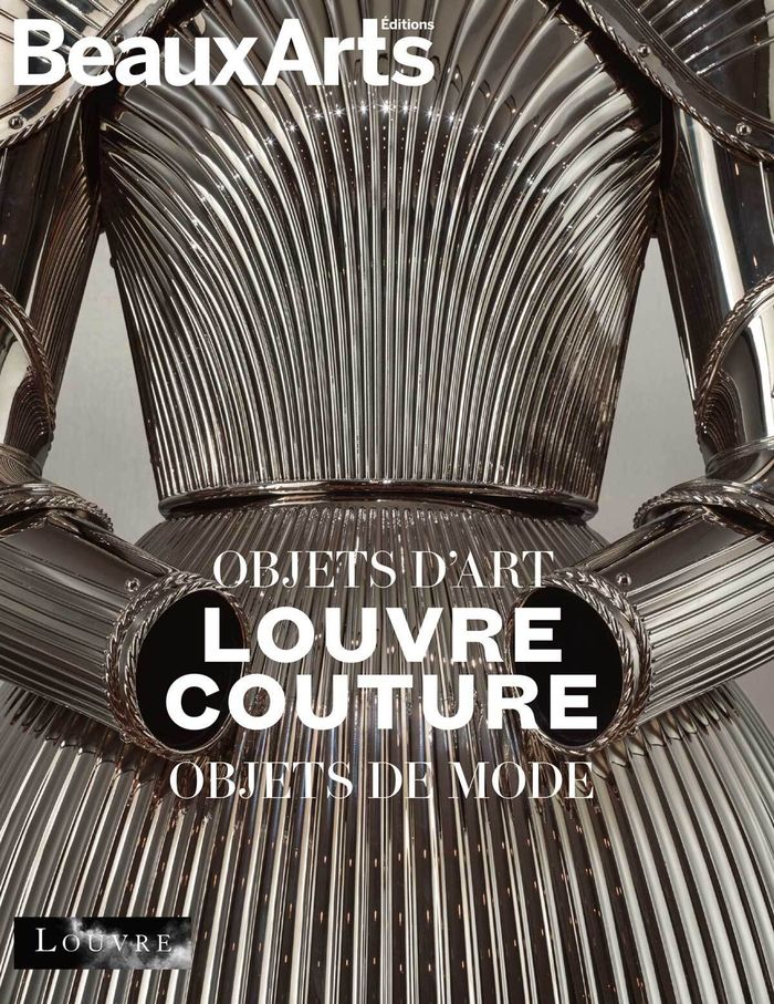 Couverture du livre « Louvre couture : objets d'art, objets de mode », librairie Les Contes Infusés à Corte
