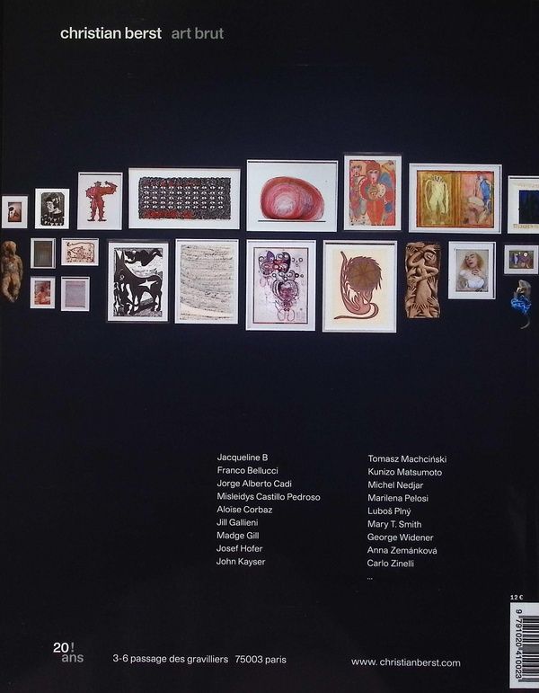 Quatrième de couverture de « Art brut : dans l'intimité d'une collection »