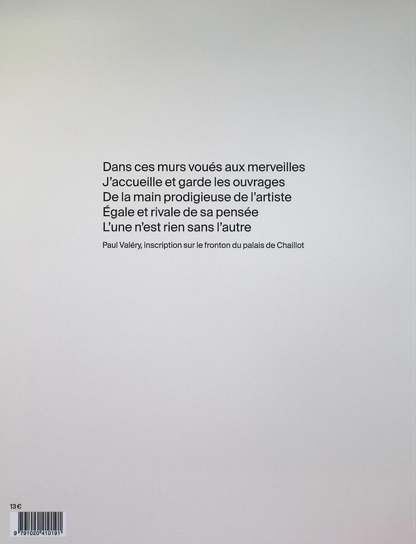 Quatrième de couverture de « La Cité de l'architecture et du patrimoine »