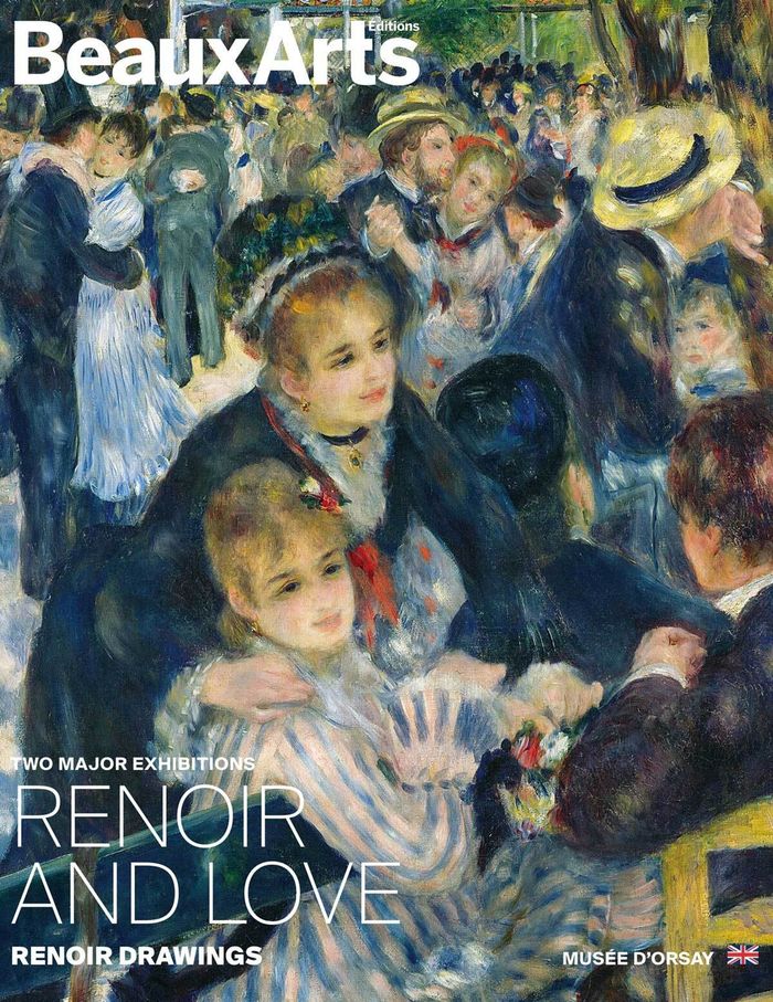 Couverture du livre « Renoir and love : Renoir drawings » de Claude Pommereau, librairie Les Contes Infusés à Corte